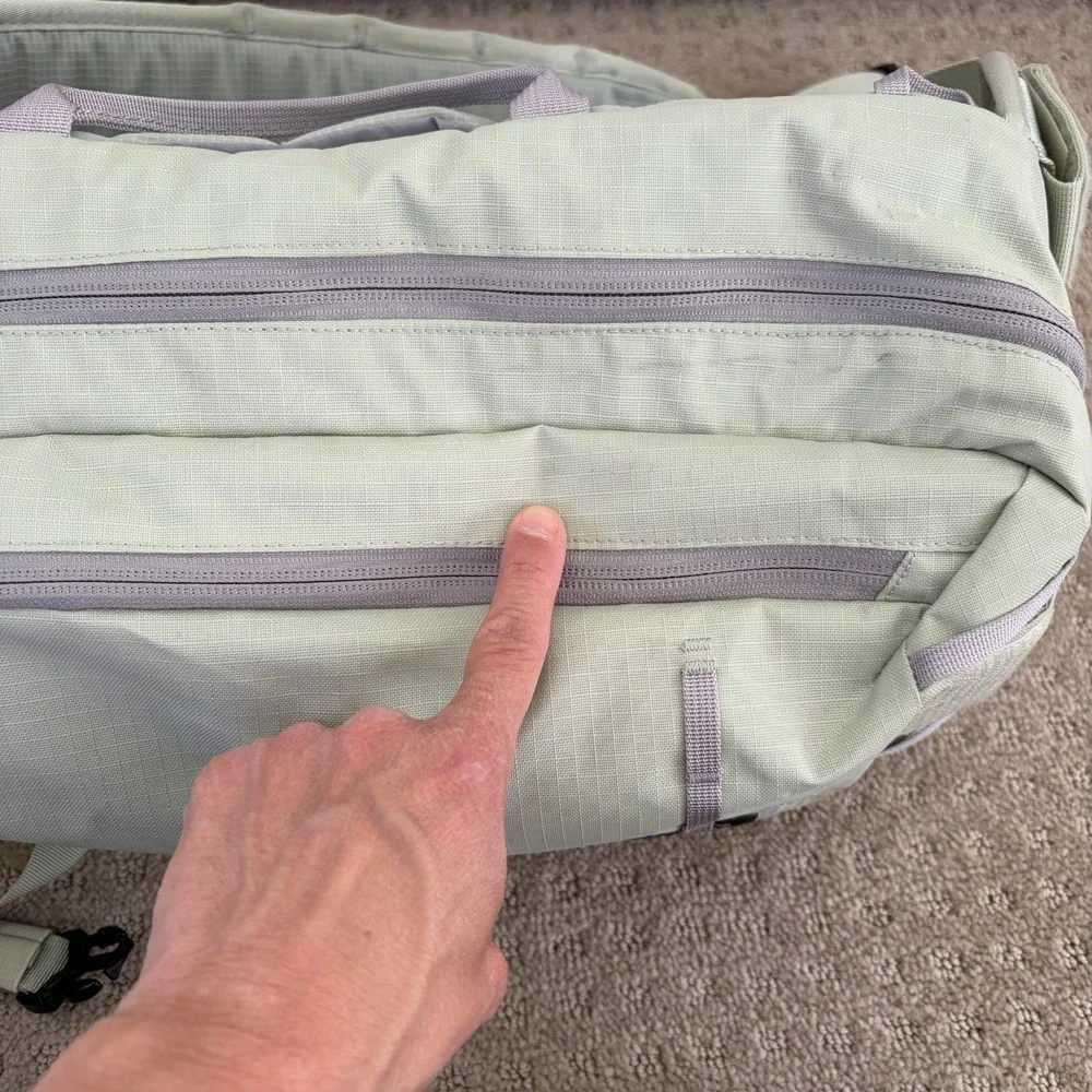 Patagonina Stealth Sling 10L in Salvia Green Water Resistant Ripstop One Size